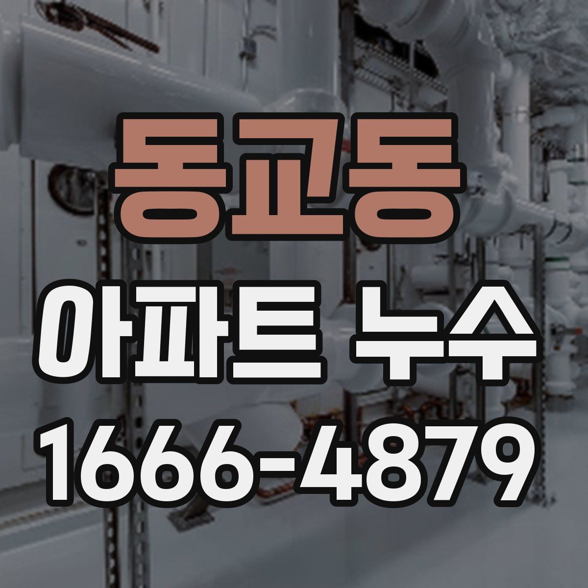 동교동 아파트 누수