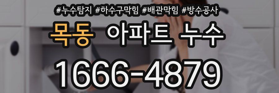 목동 아파트 누수