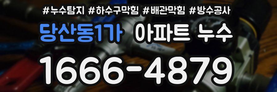 당산동1가 아파트 누수