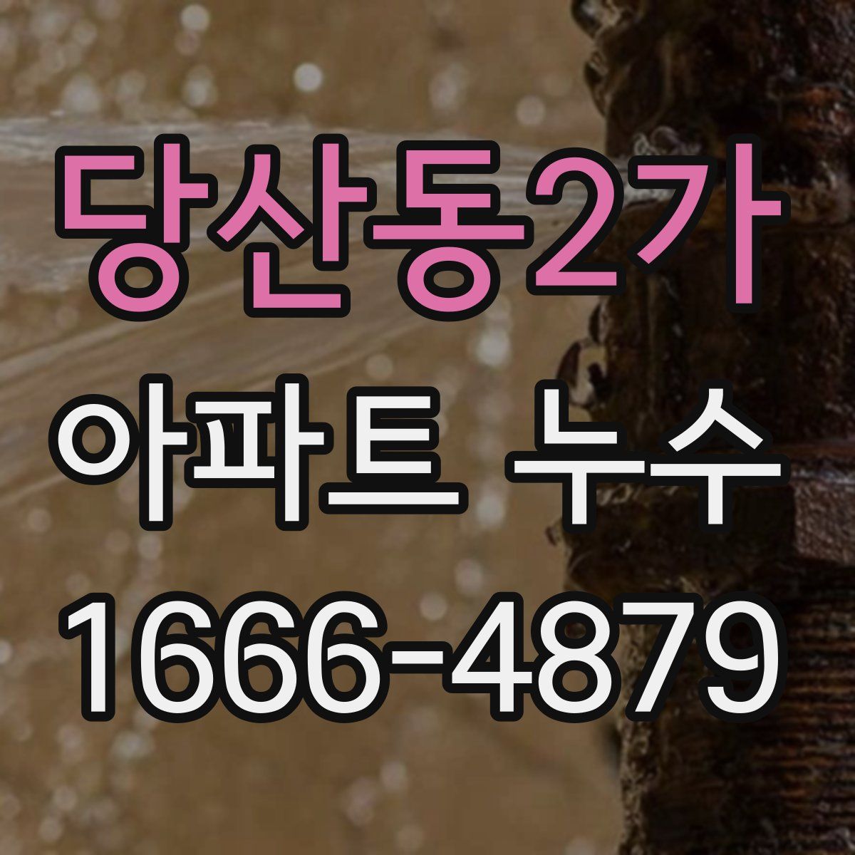 당산동2가 아파트 누수