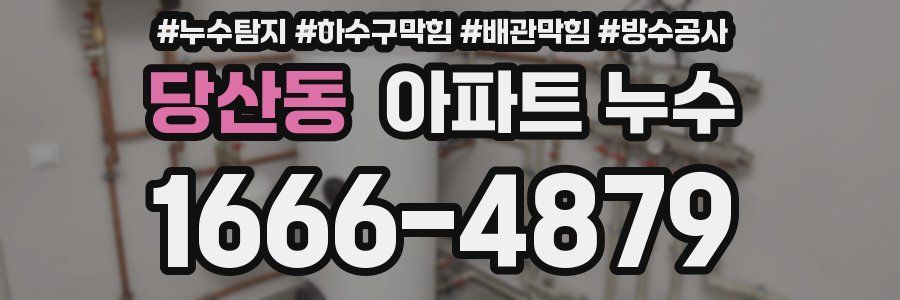 당산동 아파트 누수