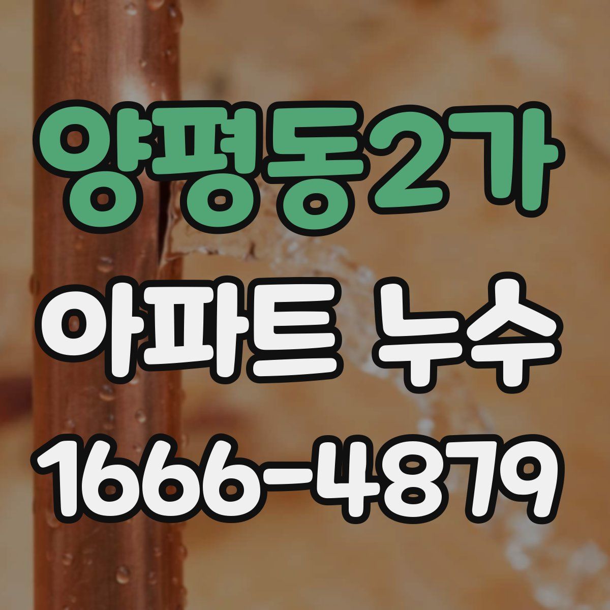 양평동2가 아파트 누수