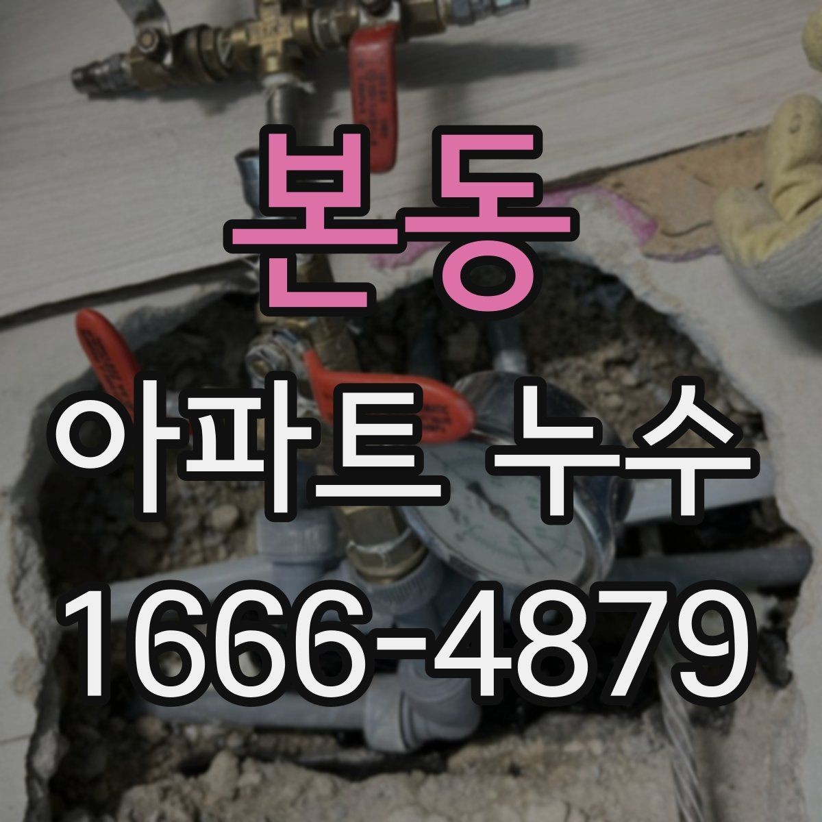 본동 아파트 누수 발견 후 먼저 해야 할 일
