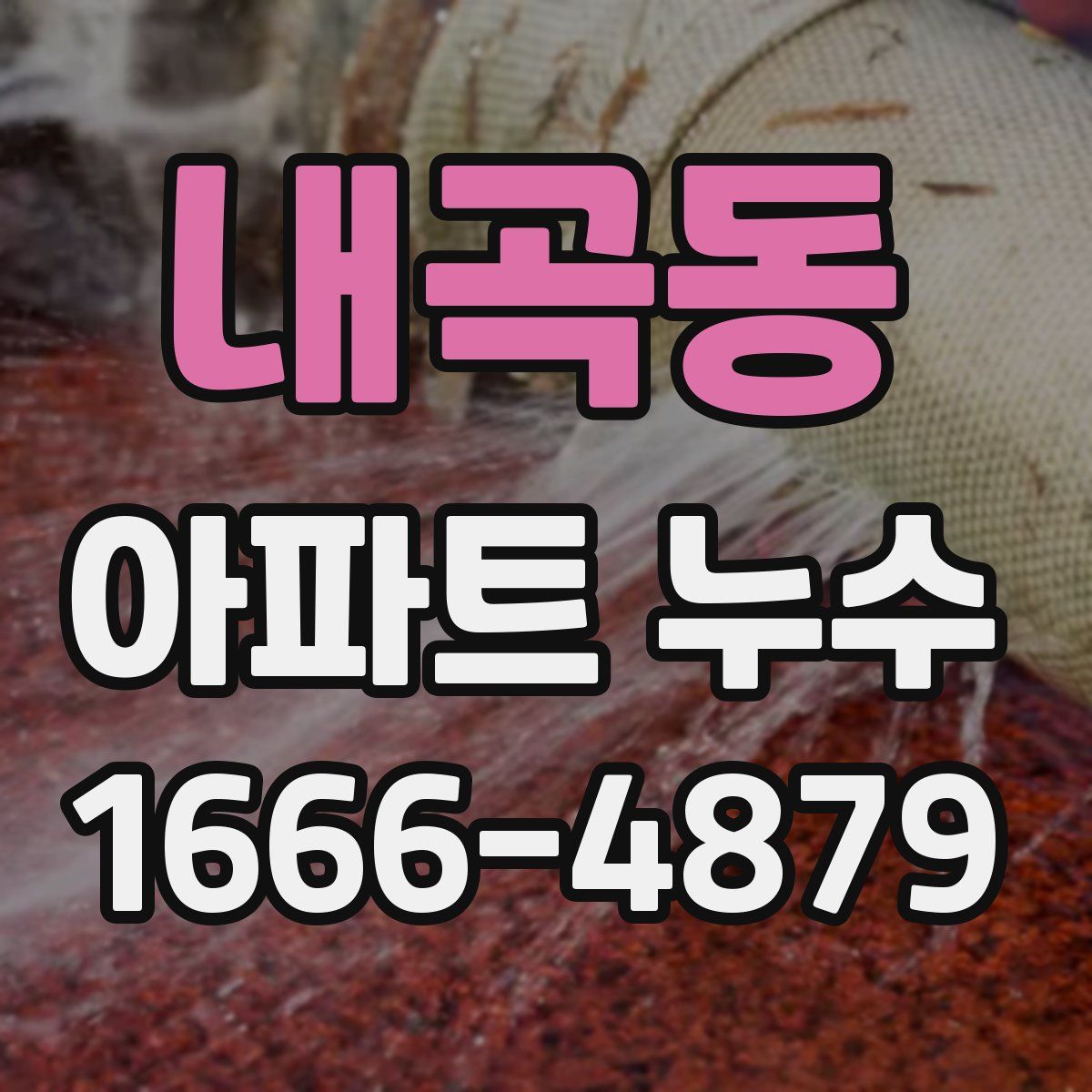 내곡동 아파트 누수