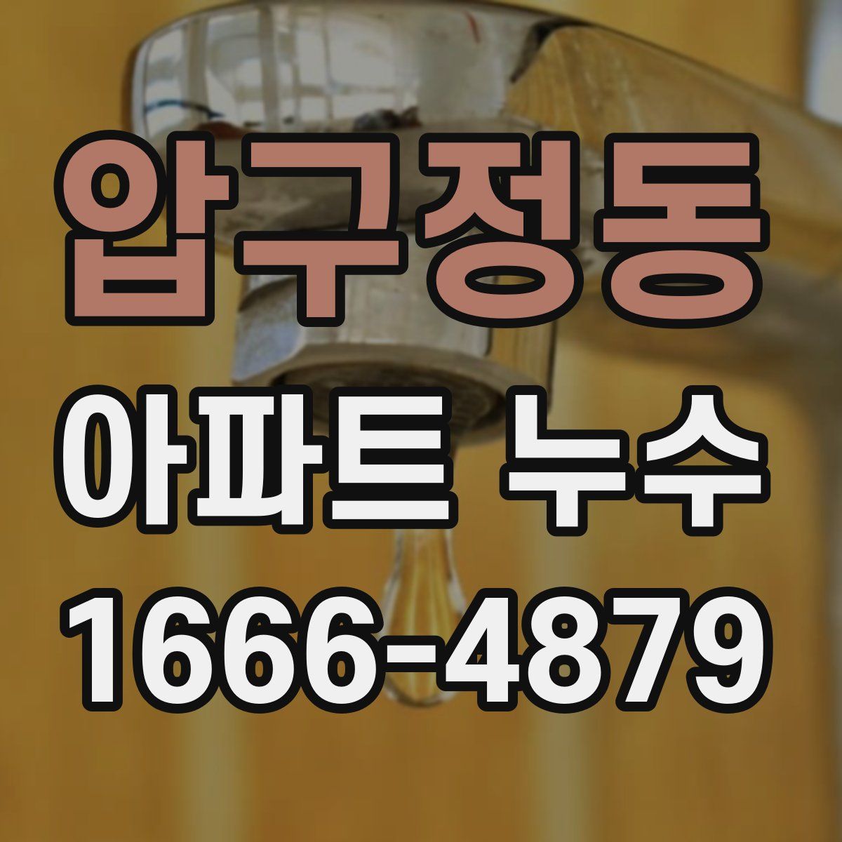 압구정동 아파트 누수