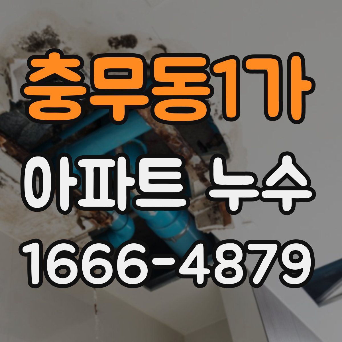 충무동1가 아파트 누수