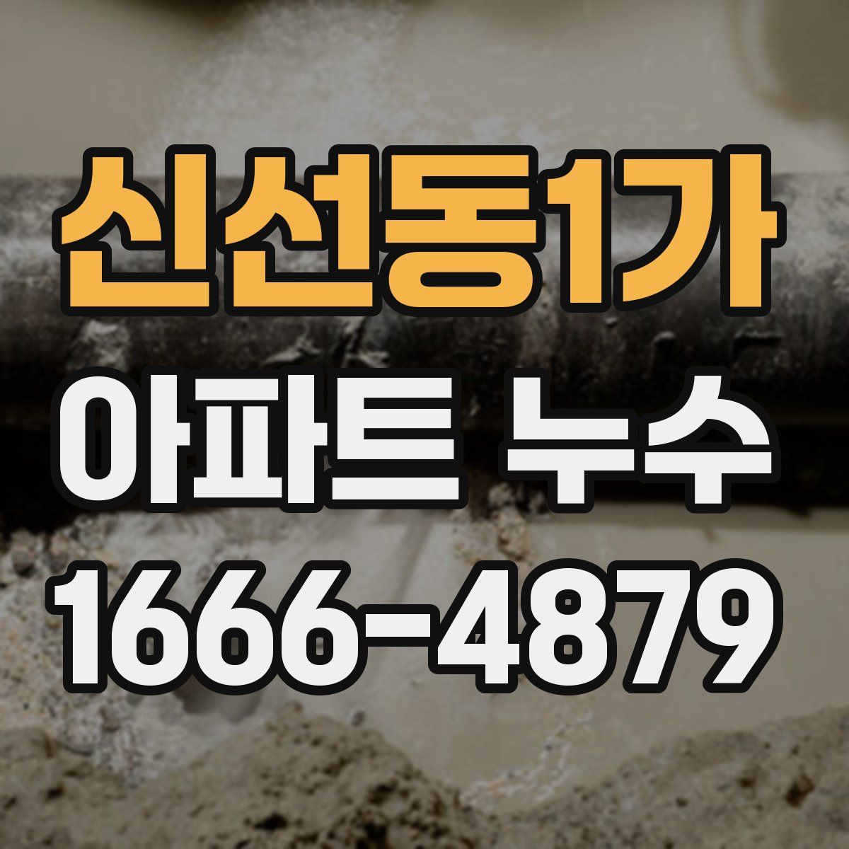 신선동1가 아파트 누수