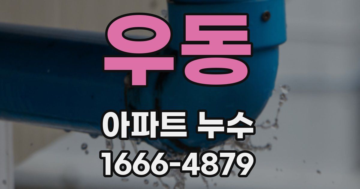 우동 아파트 누수