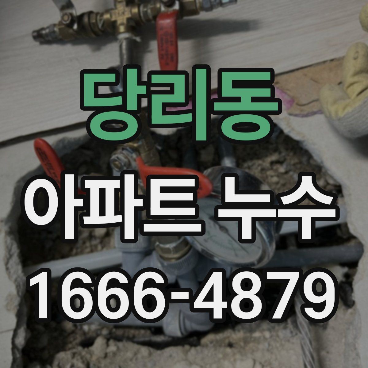 당리동 아파트 누수 확인 시 사진을 남겨야 하는 이유