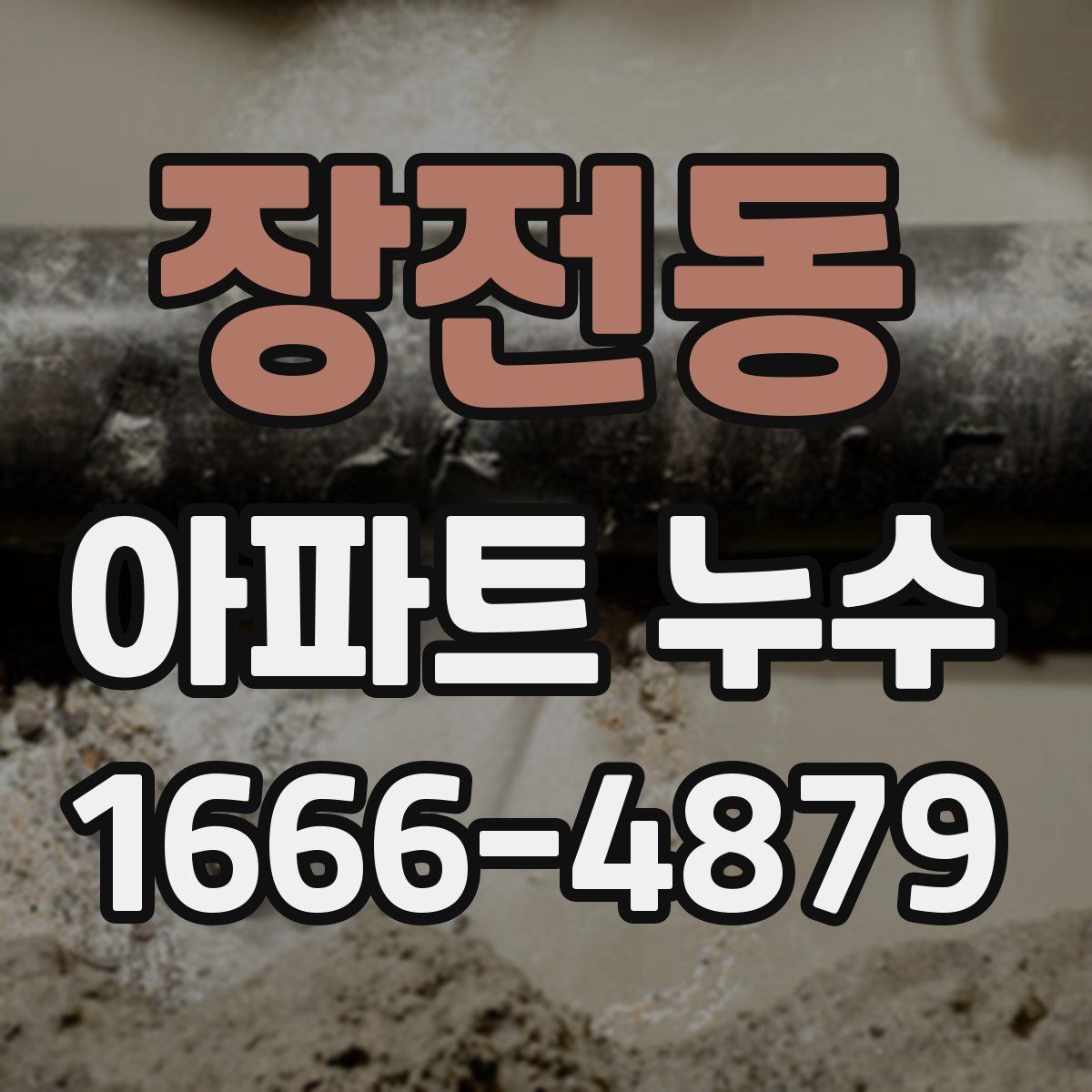 장전동 아파트 누수
