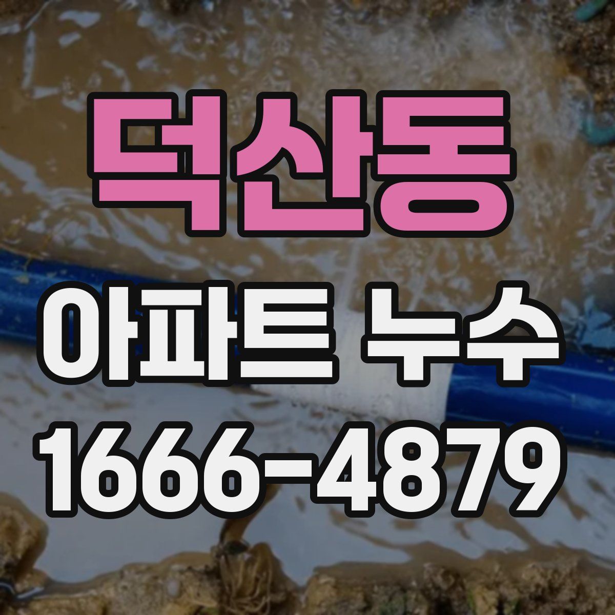 덕산동 아파트 누수