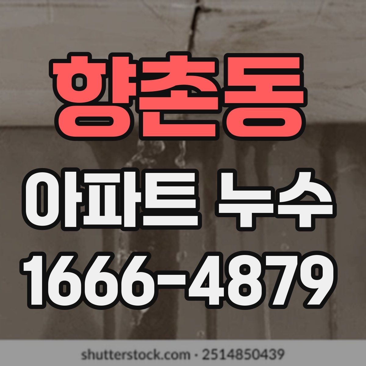 향촌동 아파트 누수