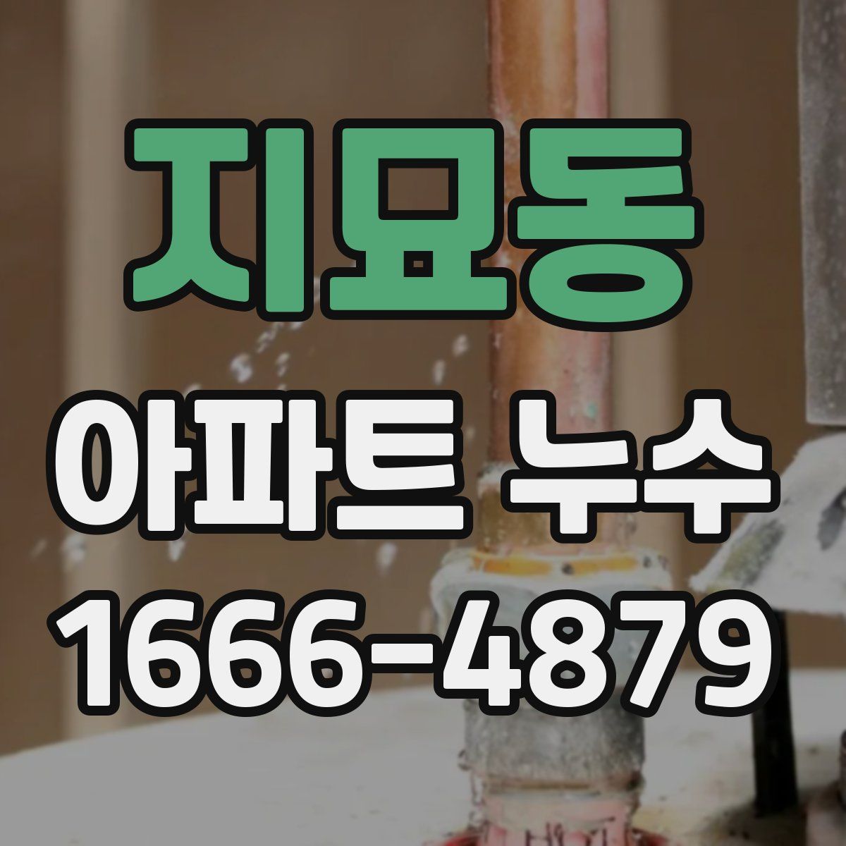 지묘동 아파트 누수