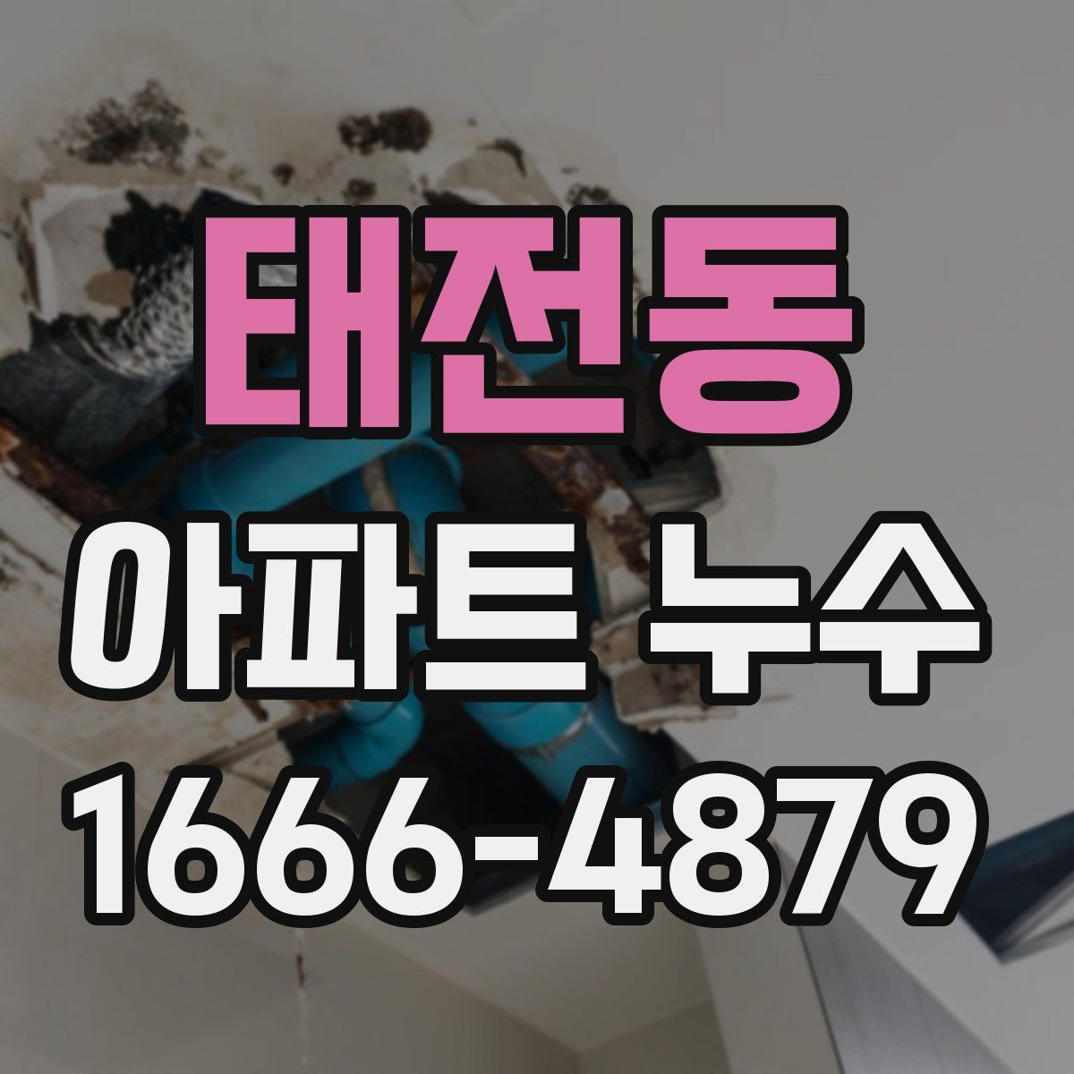 태전동 아파트 누수