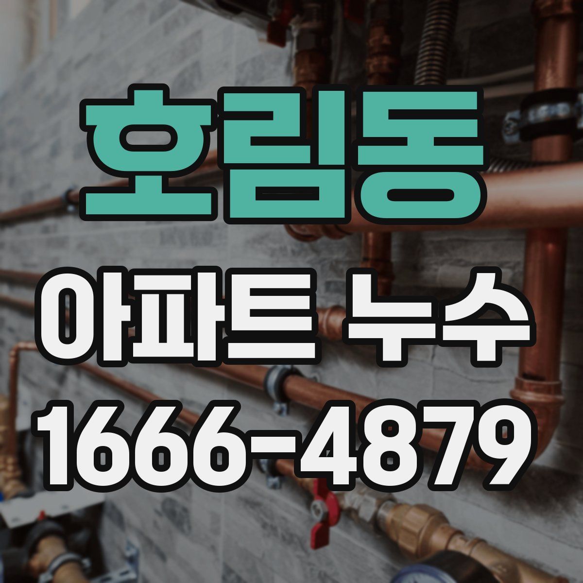 호림동 아파트 누수