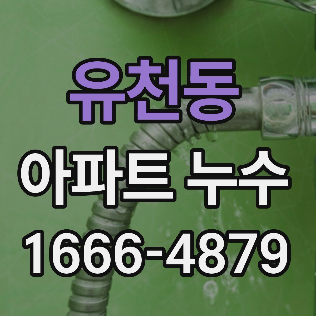유천동 아파트 누수