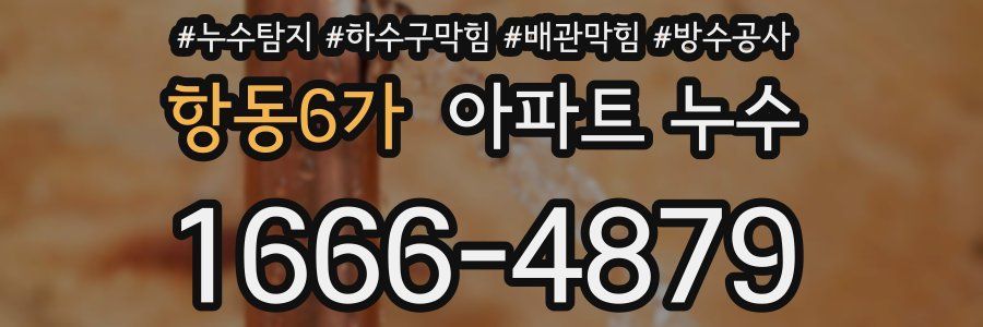 항동6가 아파트 누수