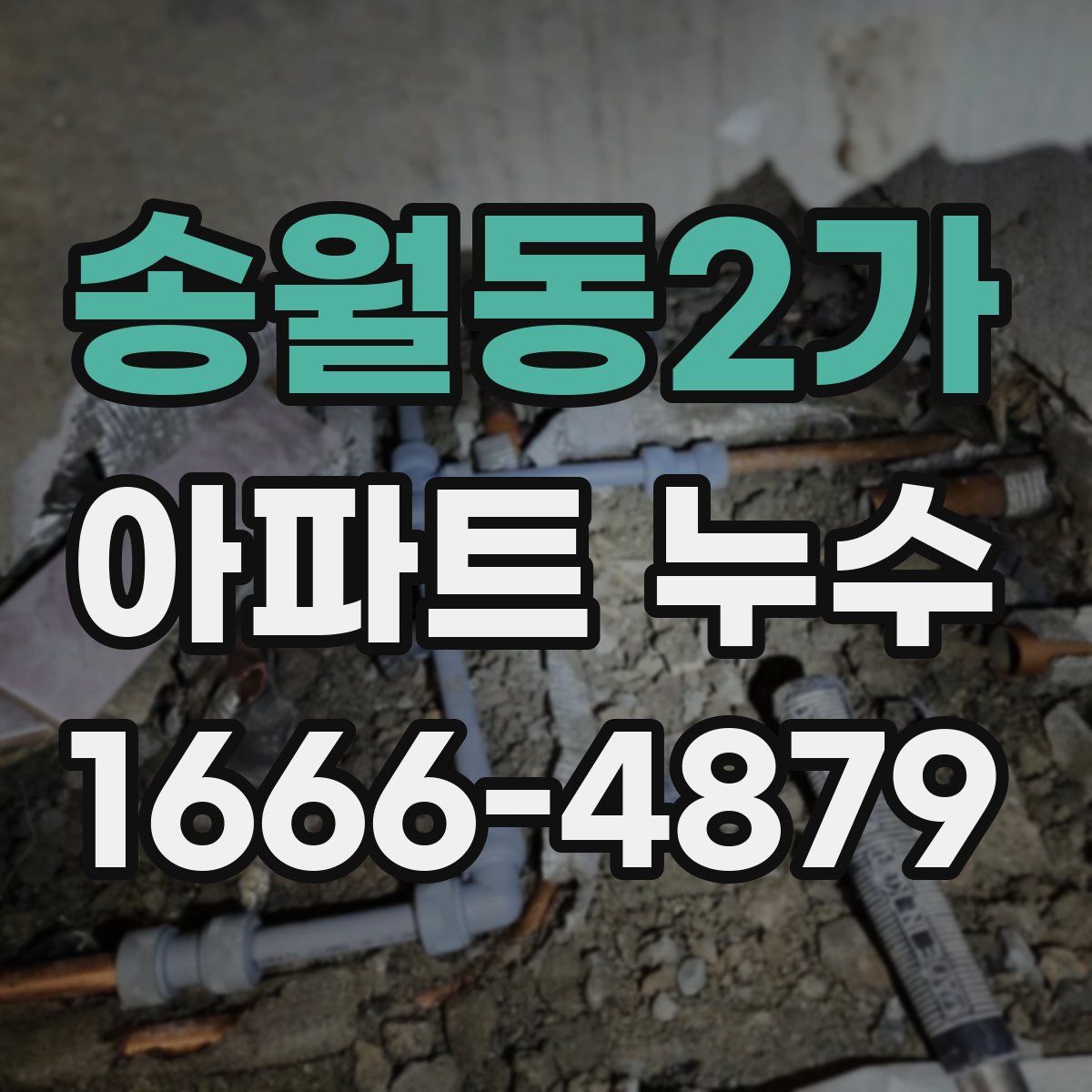 송월동2가 아파트 누수