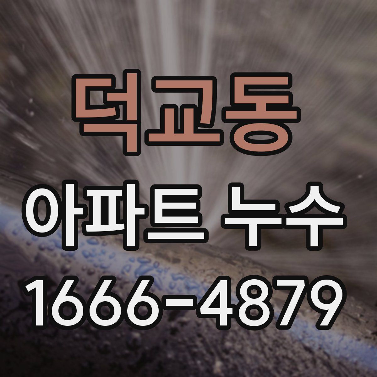 덕교동 아파트 누수