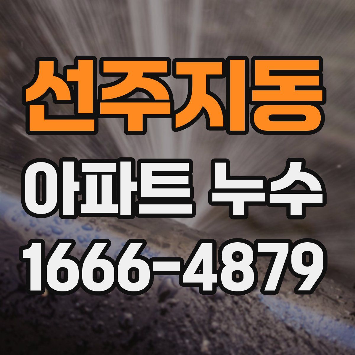 선주지동 아파트 누수