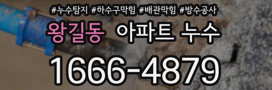 왕길동 아파트 누수
