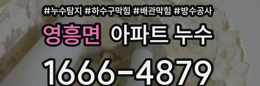 영흥면 아파트 누수
