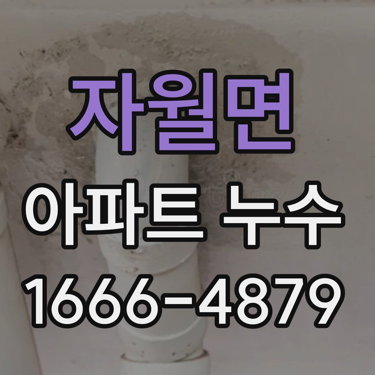 자월면 아파트 누수
