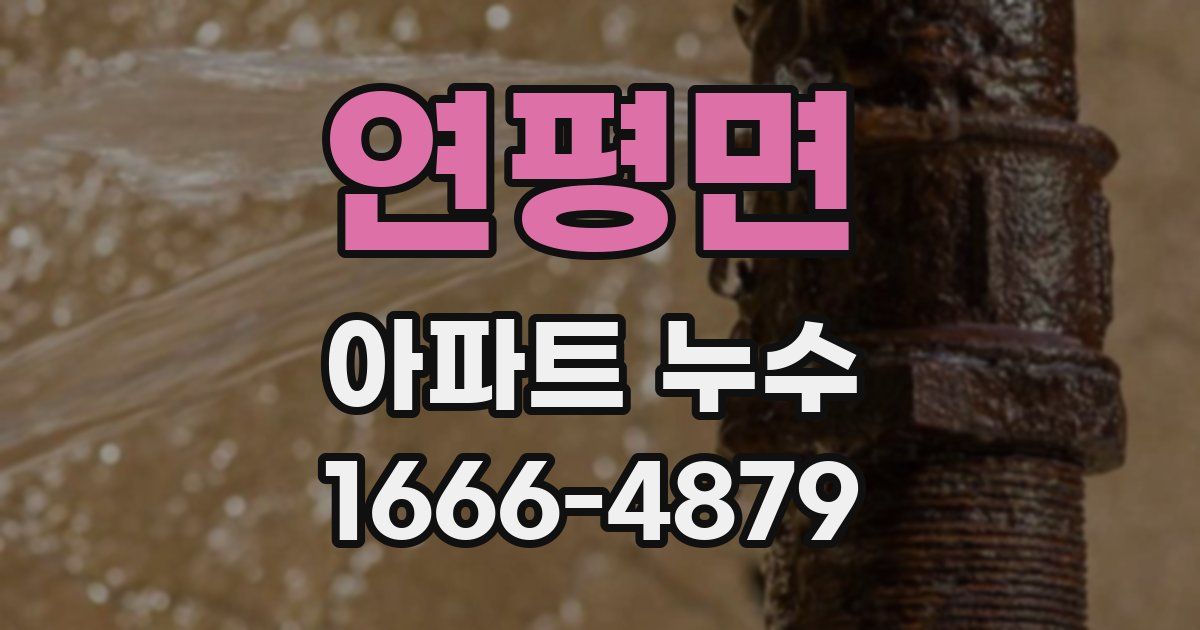 연평면 아파트 누수