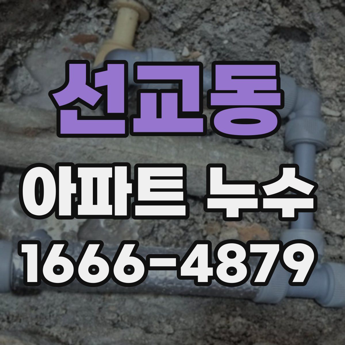 선교동 아파트 누수