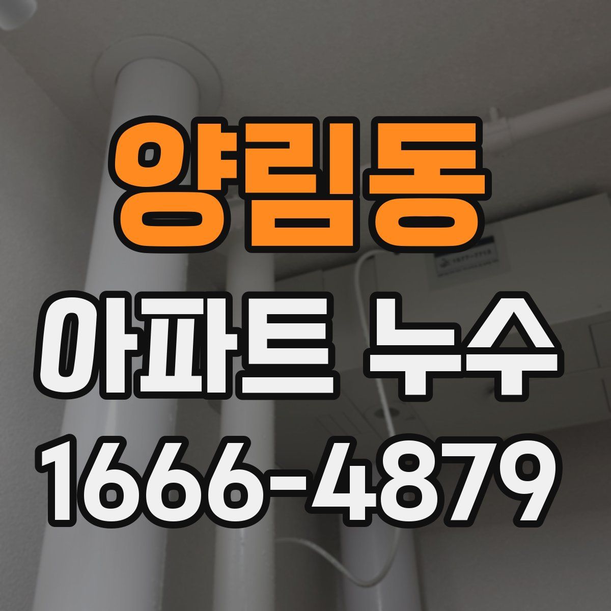 양림동 아파트 누수