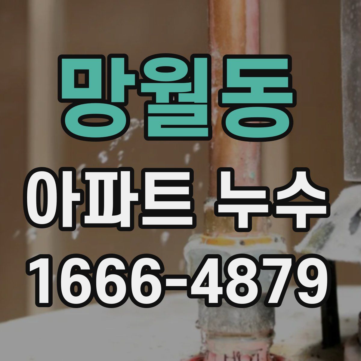 망월동 아파트 누수