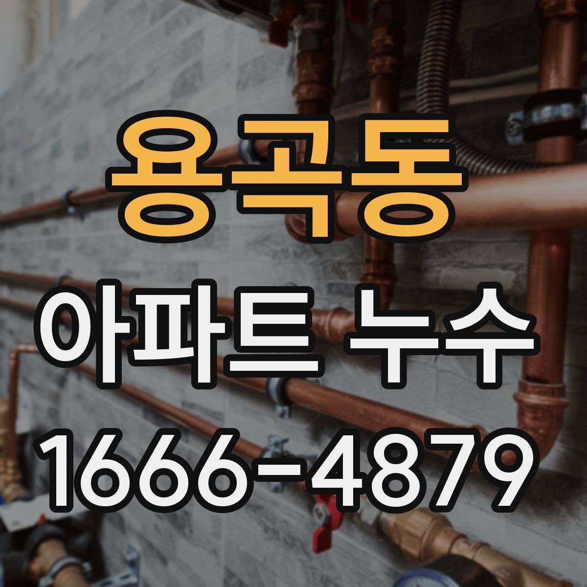 용곡동 아파트 누수