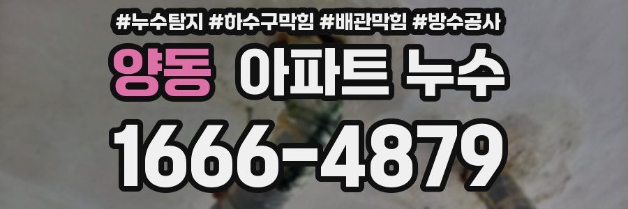 양동 아파트 누수