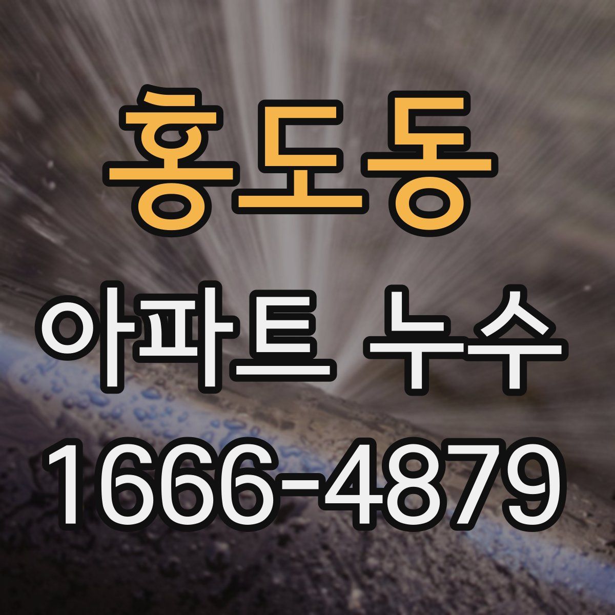 홍도동 아파트 누수
