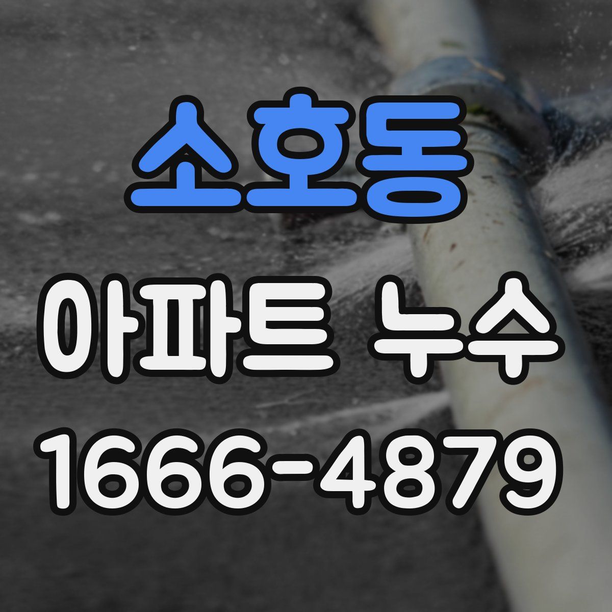 소호동 아파트 누수