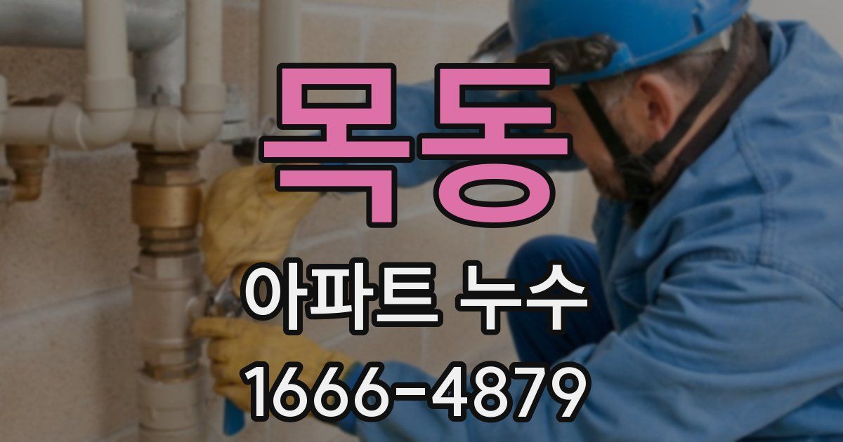 목동 아파트 누수