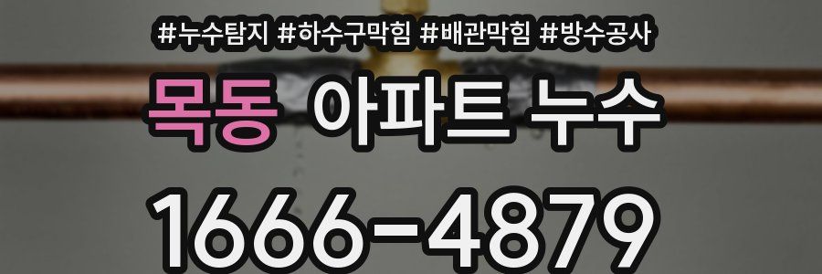 목동 아파트 누수