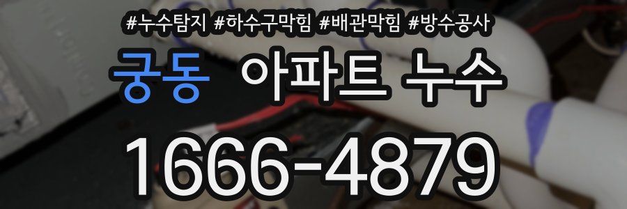 궁동 아파트 누수