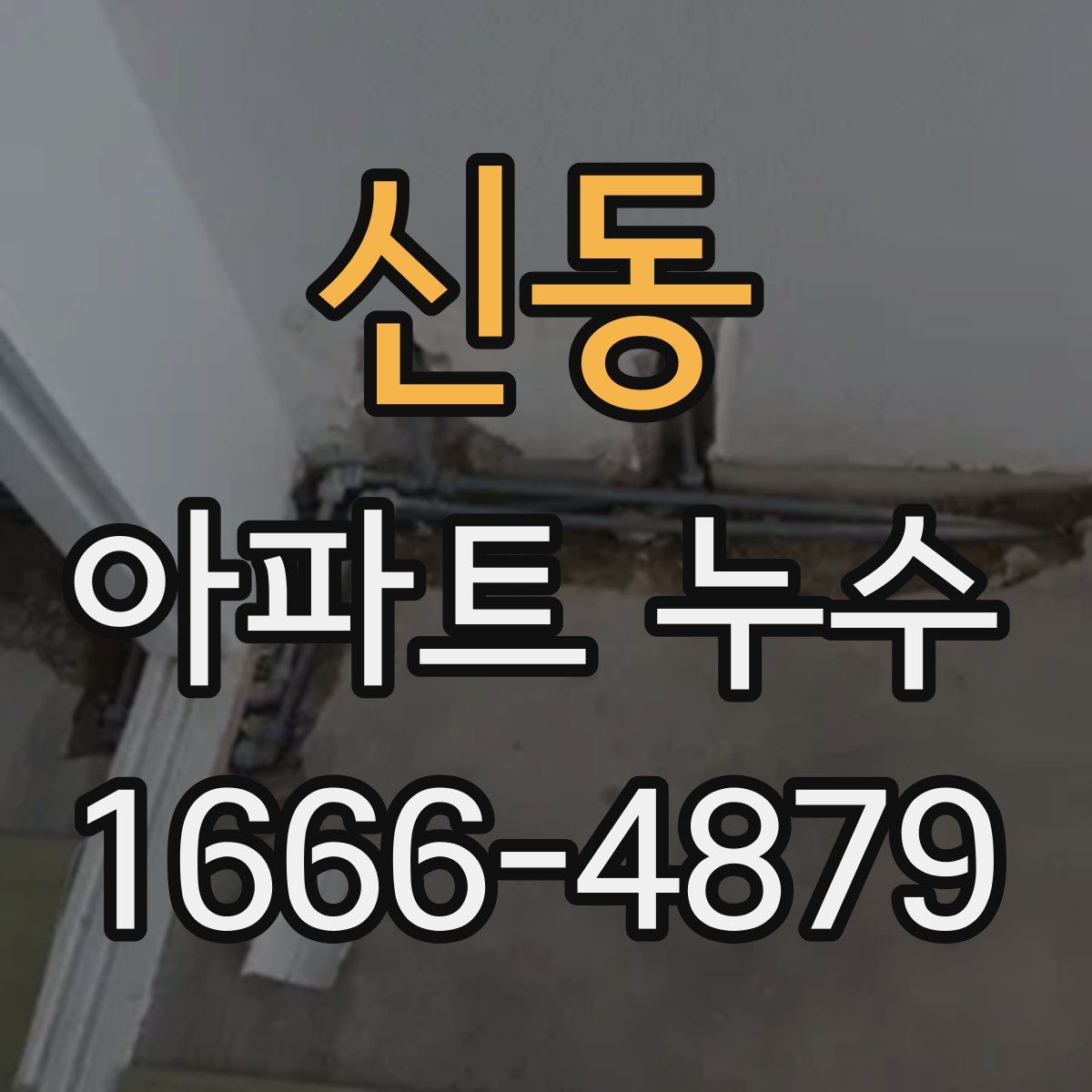 신동 아파트 누수