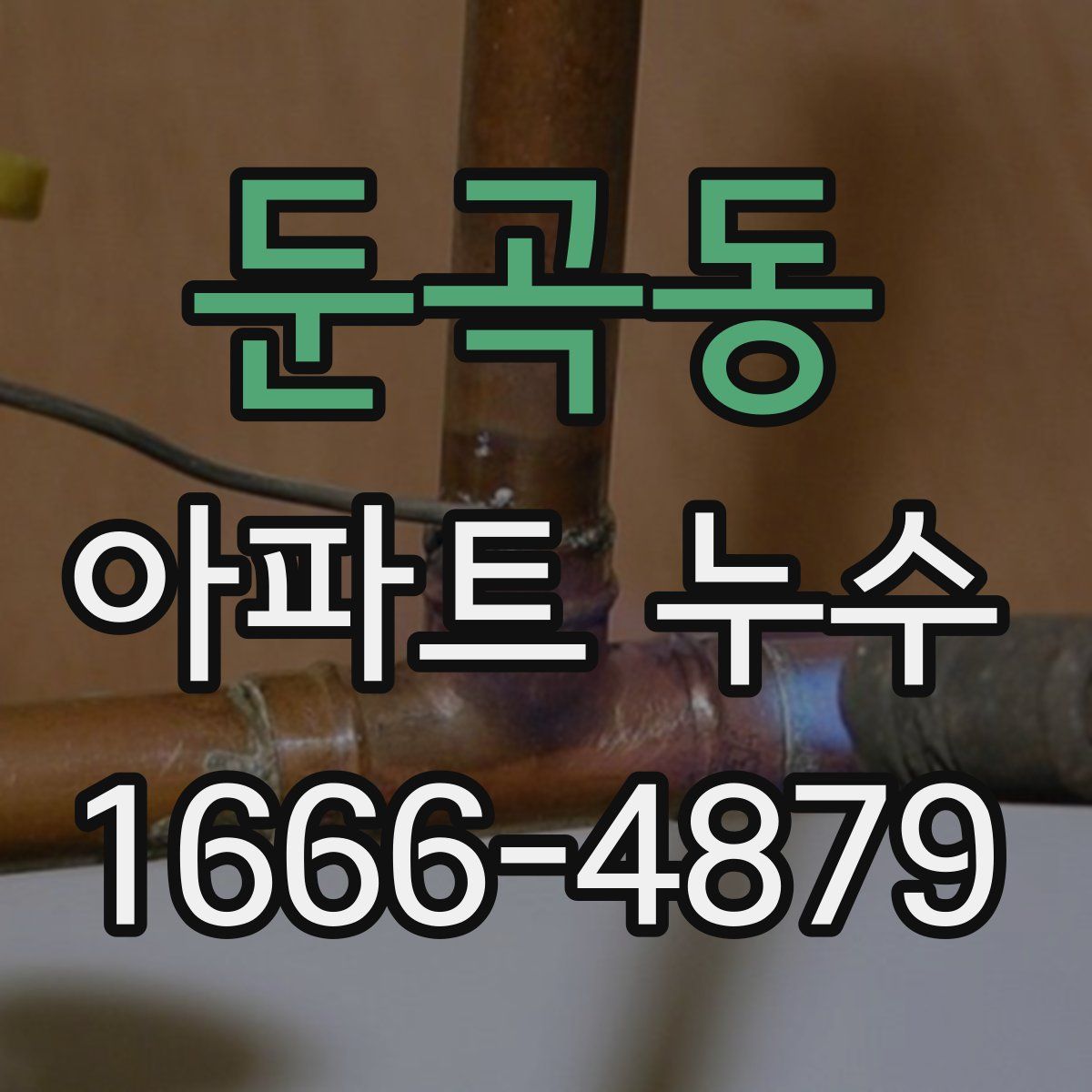 둔곡동 아파트 누수