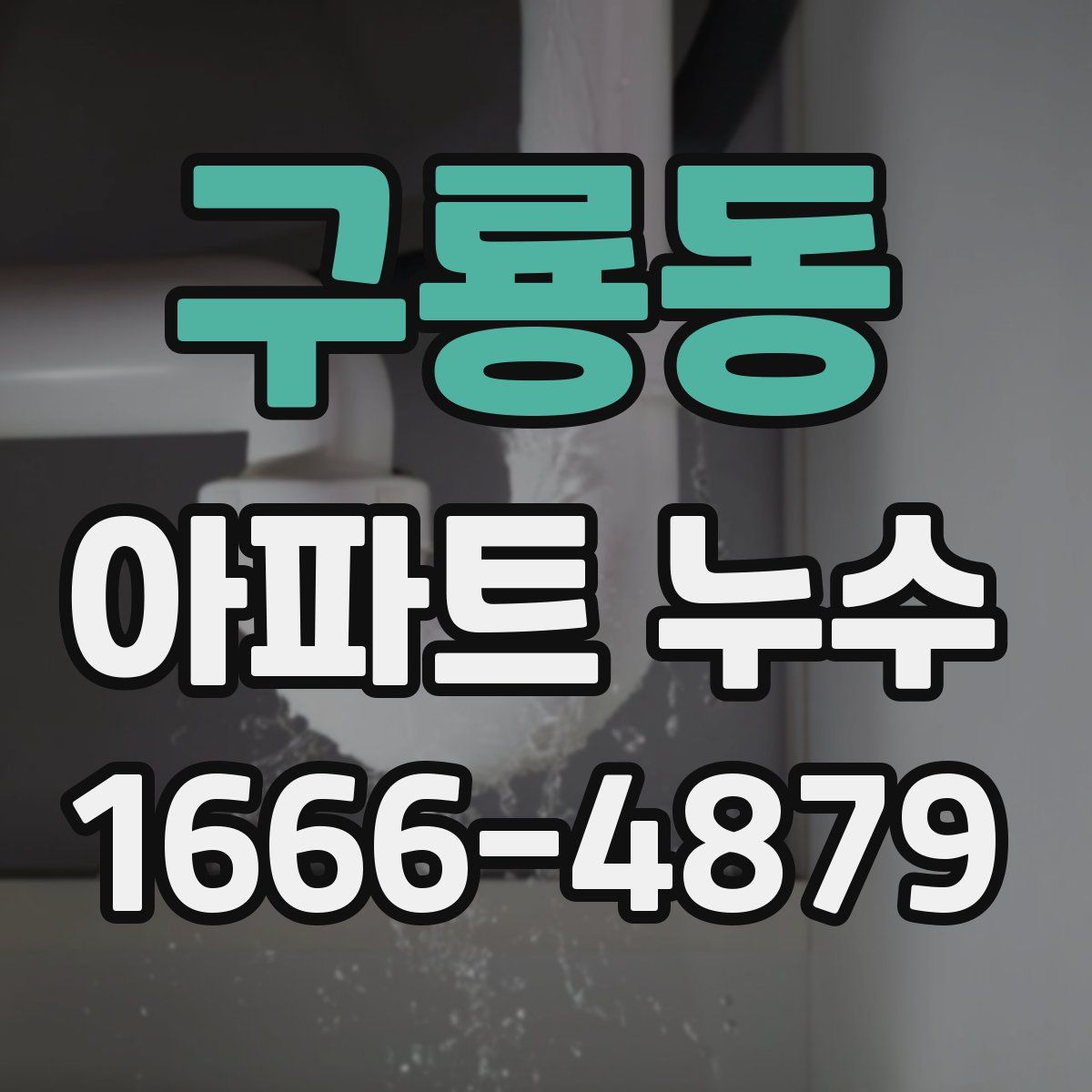 구룡동 아파트 누수