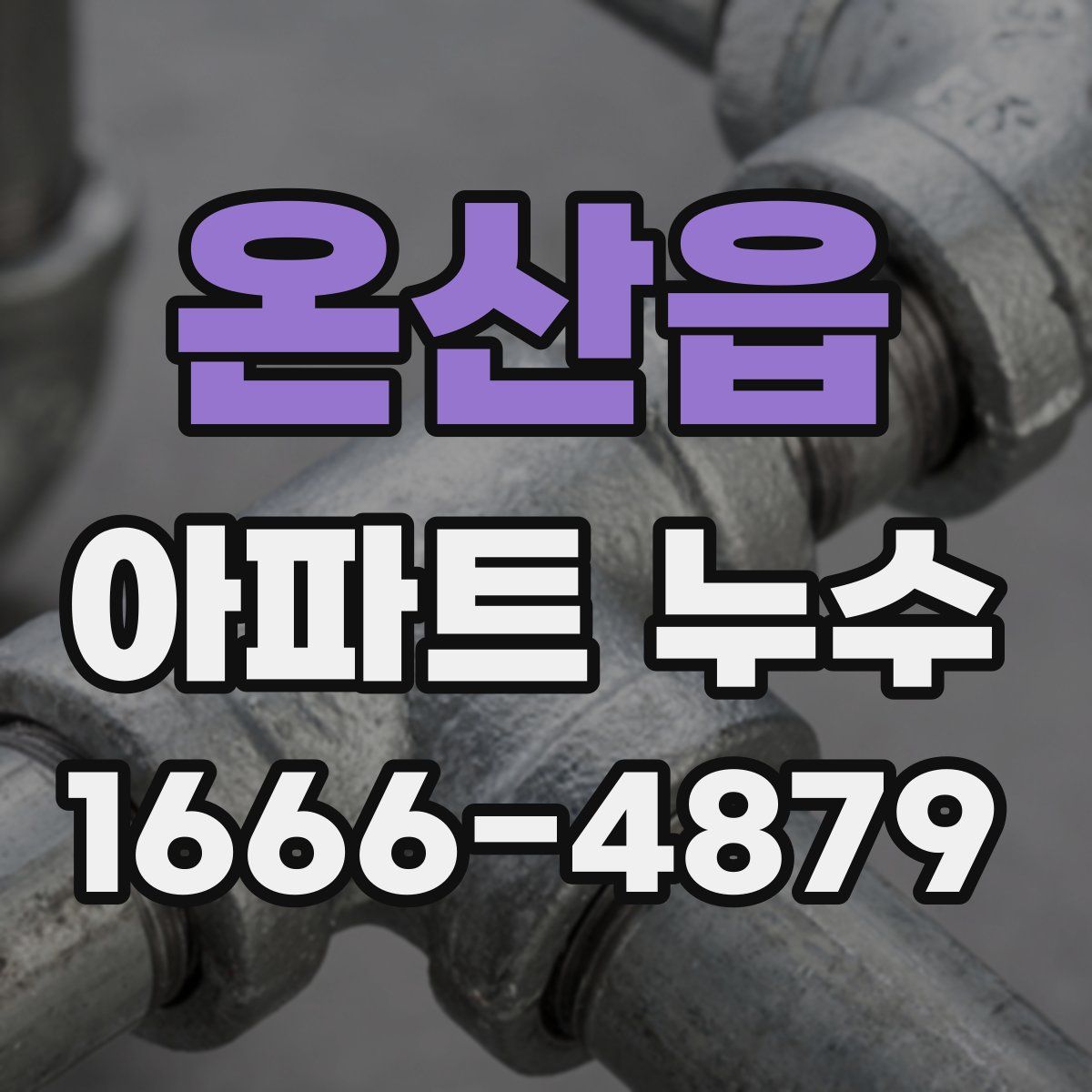 온산읍 아파트 누수