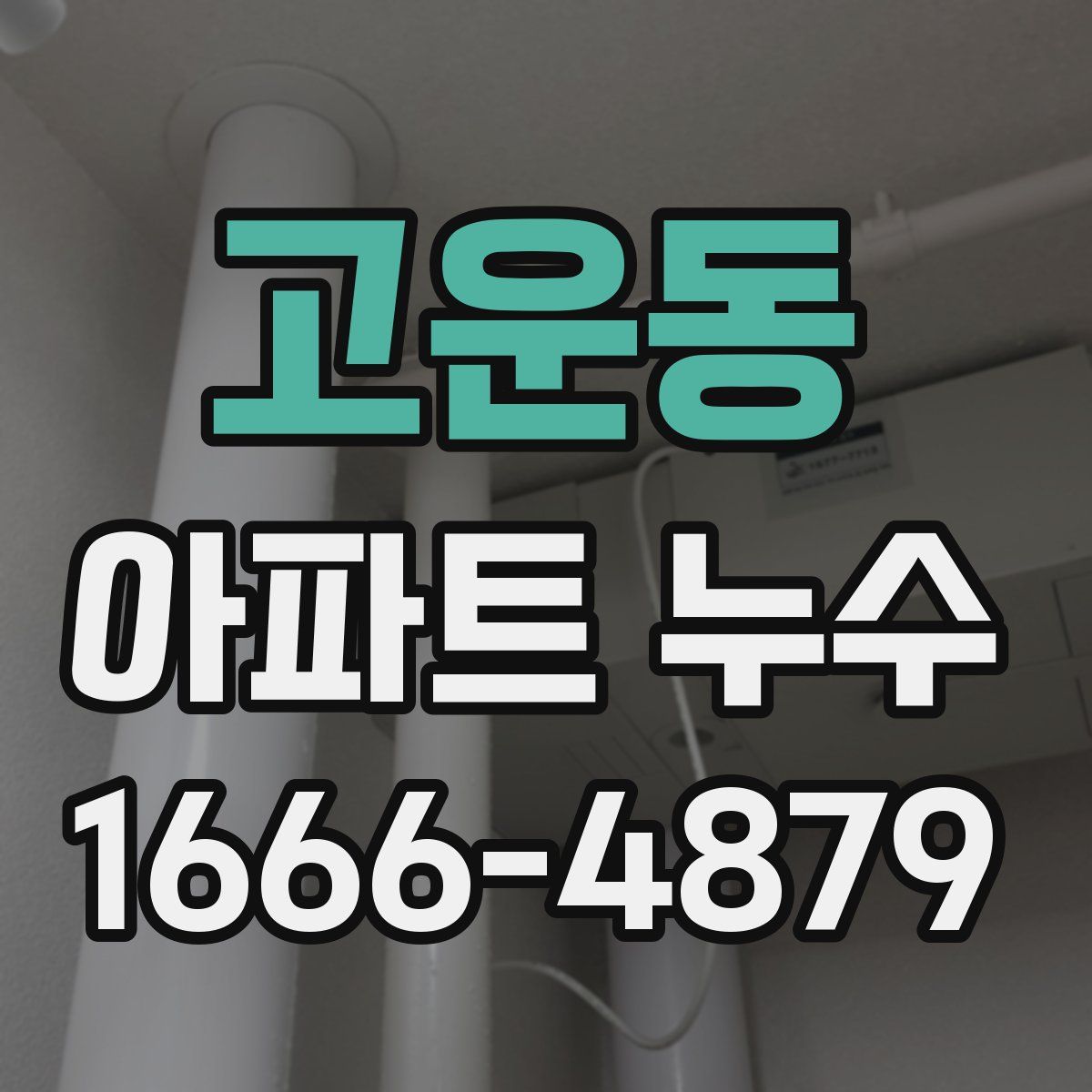 고운동 아파트 누수