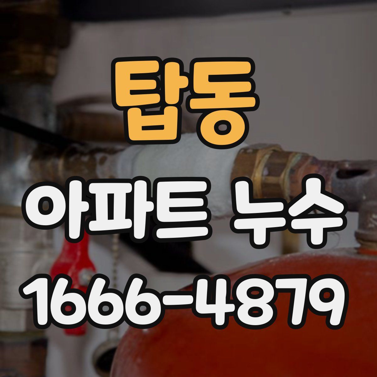 탑동 아파트 누수