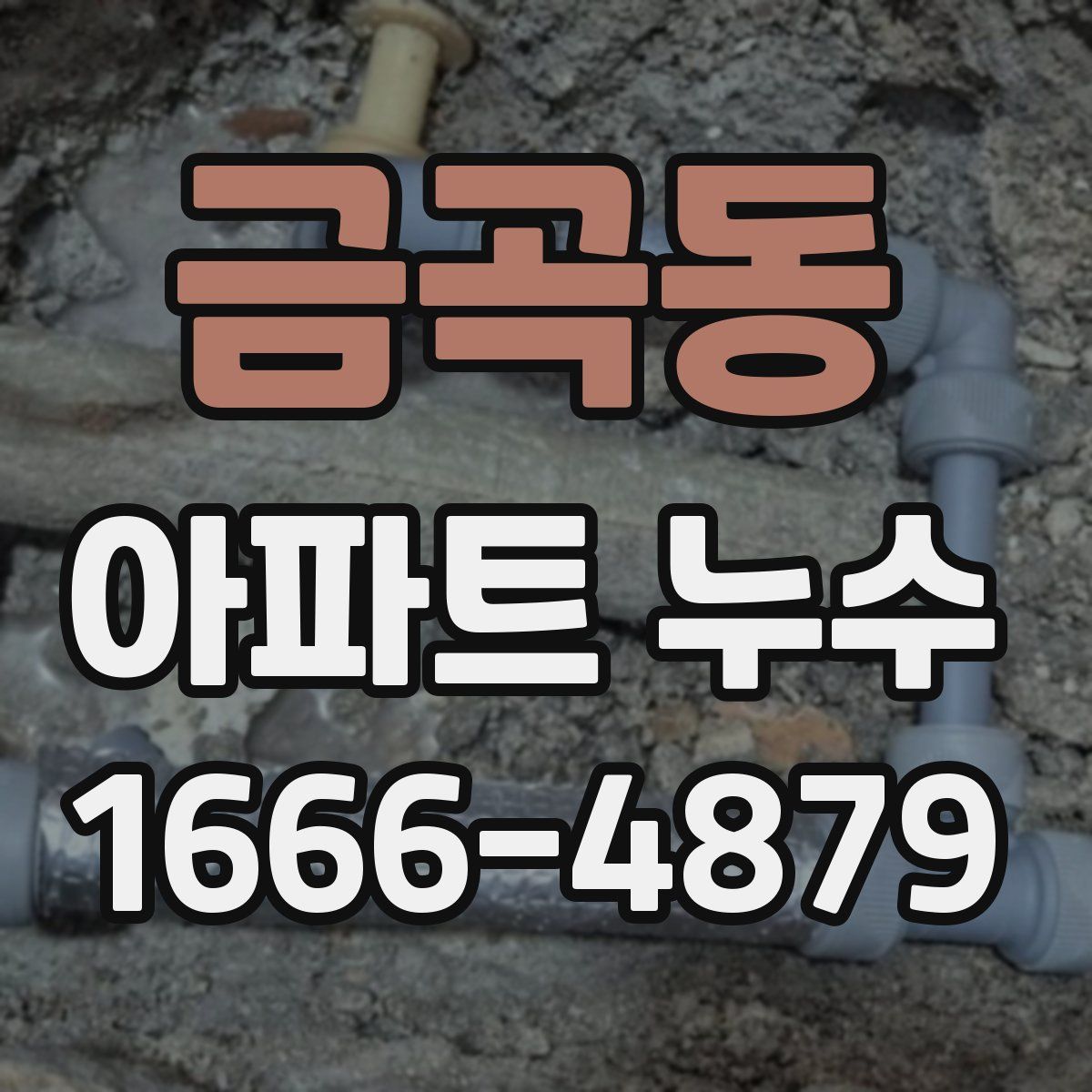 금곡동 아파트 누수