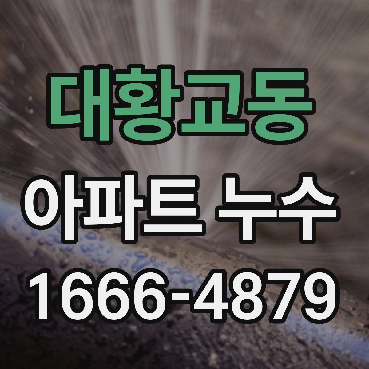 대황교동 아파트 누수