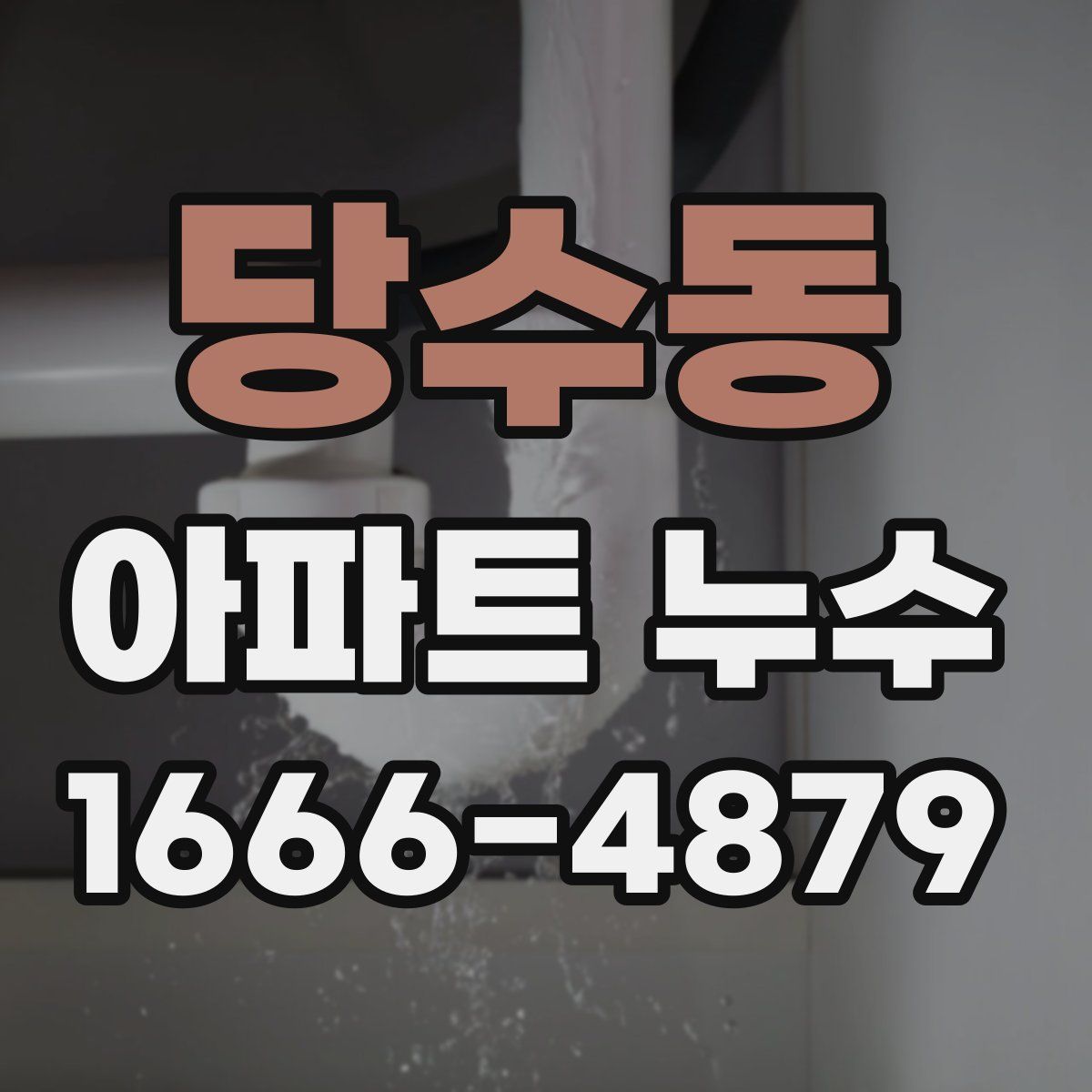 당수동 아파트 누수