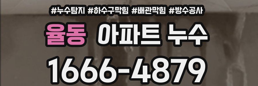 율동 아파트 누수