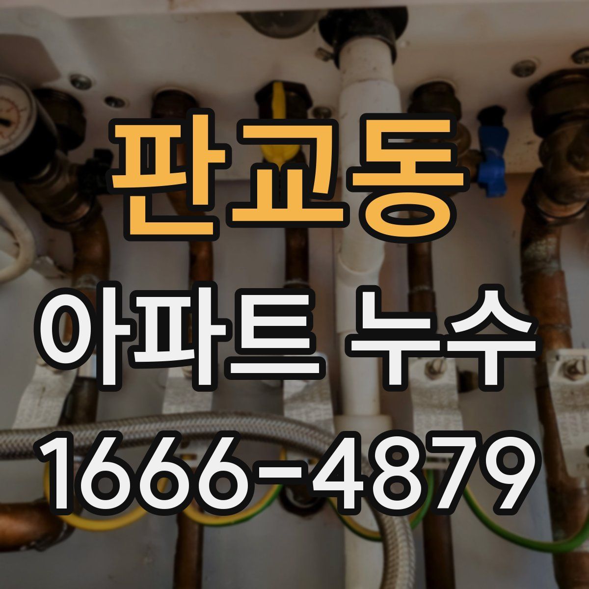 판교동 아파트 누수
