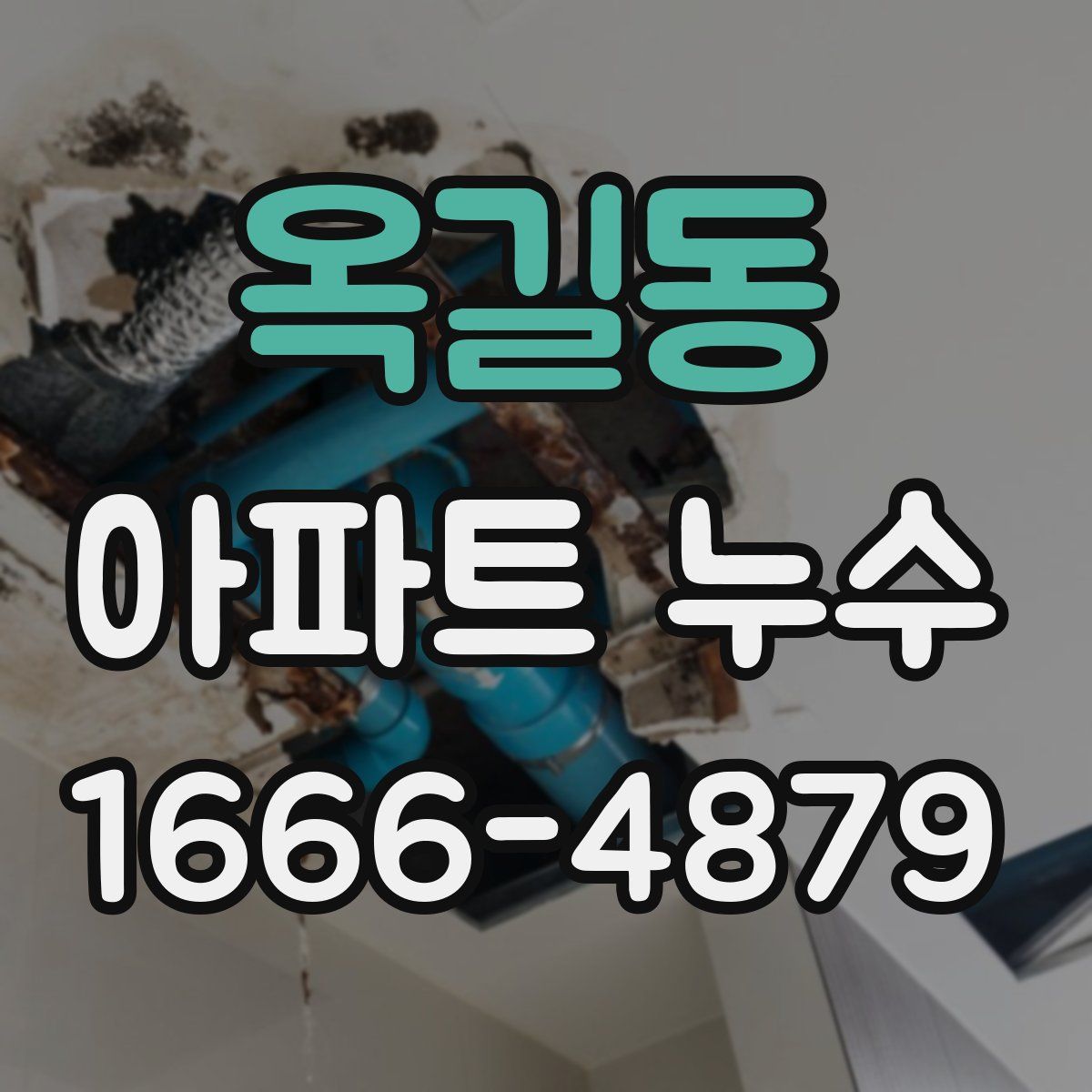 옥길동 아파트 누수